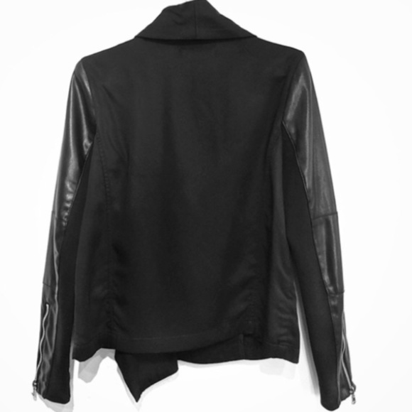 Zara Trafaluc Black Moto Jacket. Size XS. P/A1138/375 - Picture 5 of 7